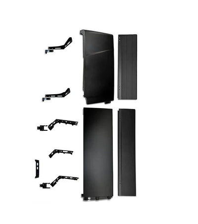 Cabin Fairing Upper & Lower Air Deflectors with Extensions & Brackets Driver 2025 2026 Volvo VNL New