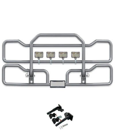 Gray Front Grille Deer Moose Bumper Guard 2022+ Peterbilt 579 New