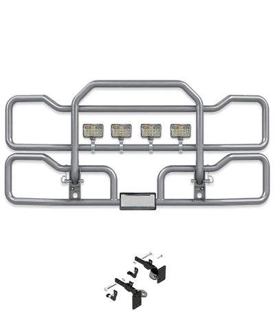 Gray Front Grille Deer Moose Bumper Guard 2012-2021 Kenworth T680