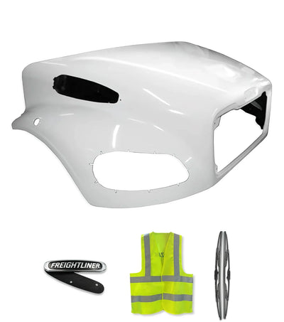 Hood Shell Fiberglass 2005+ Freightliner M2 106