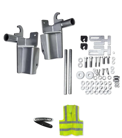 Mounting Brackets Bumper Guard Set 2008-2017 Freightliner Cascadia 125 113