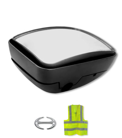 Mirror Small Bottom Rear View Wide Angle Black Hino 258 268 338 358