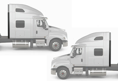 Lower Fairing Extensions Set International LT625
