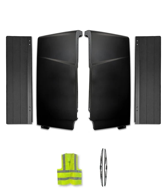 Cabin Fairing Upper Air Deflectors with Extensions Set 2025 2026 Volvo VNL New