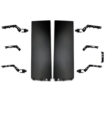 Cabin Fairings Lower Air Deflectors with Brackets Set 2025 2026 Volvo VNL New