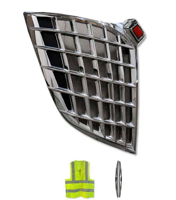 Chrome Grille W/Bug Screen Passenger International Lonestar