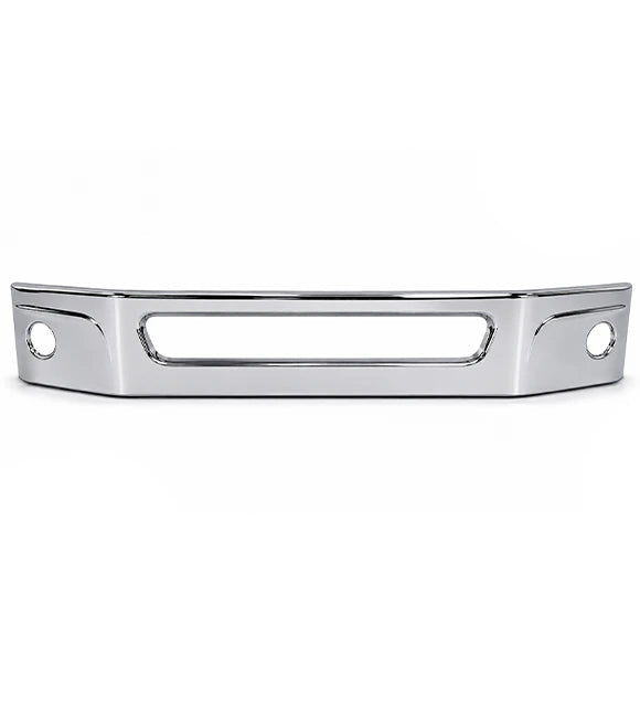 14” Front Bumper Chrome with Fog Light Holes 2021+ Kenworth T380
