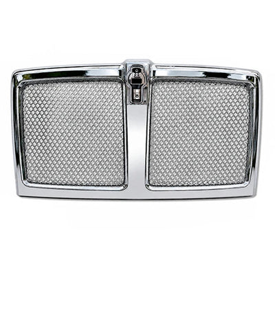 Chrome Front Grille with Stainless Steel Mesh 2021+ Compatible with Kenworth T180 T280 T380 T480