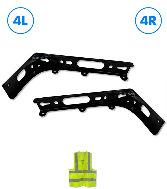 Lower Wind Cab Fairing Support Brackets Set 4L 4R 2025 2026 Volvo VNL New