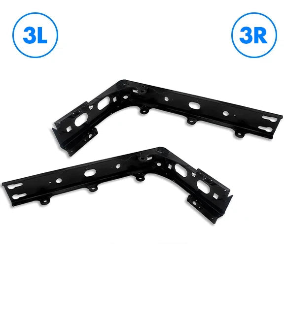 Lower Wind Cab Fairing Support Brackets Set 3L 3R 2025 2026 Volvo VNL New