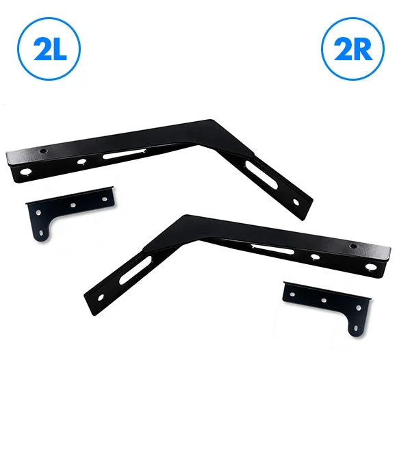 Upper Lower Wind Cab Fairing Support Bracket Set 2R 2L 2025 2026 Volvo VNL New