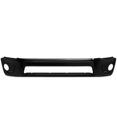 Center Bumper with Fog Light Hole Paint Black 2018+ Volvo VNR