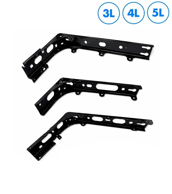 Lower Wind Cab Fairing Support Brackets Set 3L 4L 5L Driver 2025 2026 Volvo VNL New
