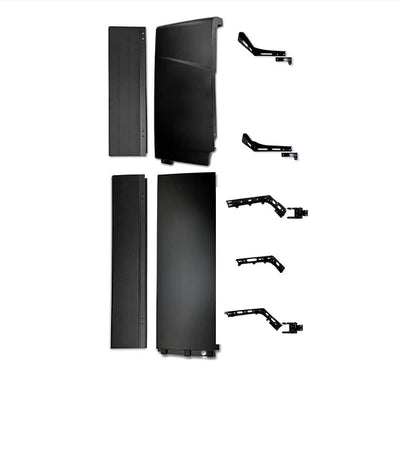 Cabin Fairing Upper & Lower Air Deflectors with Extensions & Brackets Passenger 2025 2026 Volvo VNL New