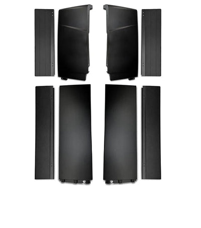 Cabin Fairing Upper & Lower Air Deflectors with Extensions Set 2025 2026 Volvo VNL New