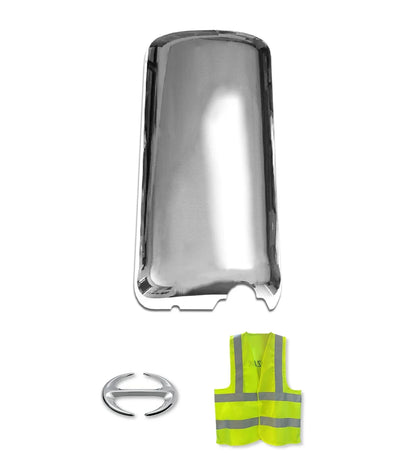 Mirror Back Cover Chrome Passenger 2008-2021 Hino 238 258 268 338