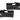 Kozak Black Plastic Bumper Extension Corners (Driver Left & Passenger Right Side) Pair Set for Kenworth T680 - Tacoma Parts Corporation