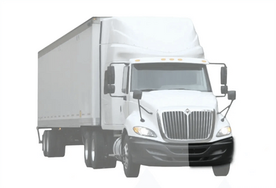 KOZAK Replacement Bumper Corner With Fog Lights Holes Left Driver Side For International Prostar Trucks PLUS International Logo Emblem, 2x 22" Windshield wipers and Kozak Vest