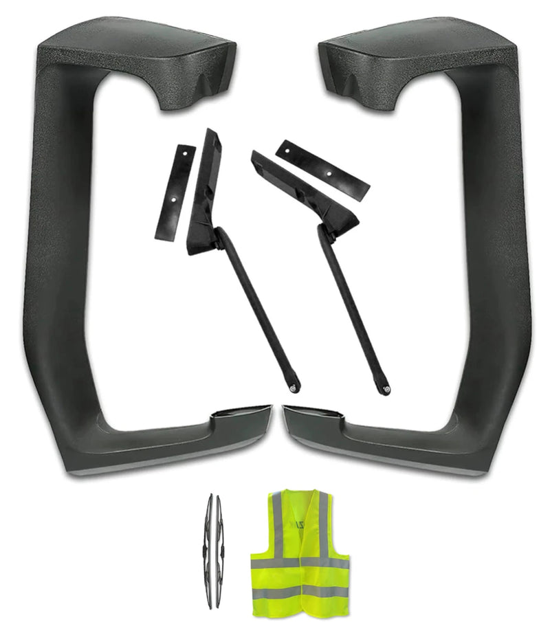 Arms Covers Plastic fit Door Mirror Set 2004+ Volvo VNL VNM VNX