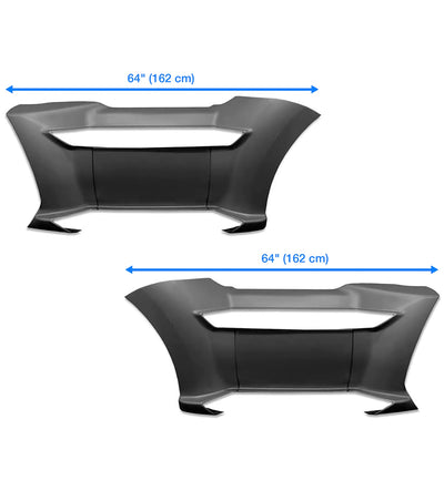 Front Step Fairing Panels 64" (162 cm) Set Kenworth T680 2013-2021