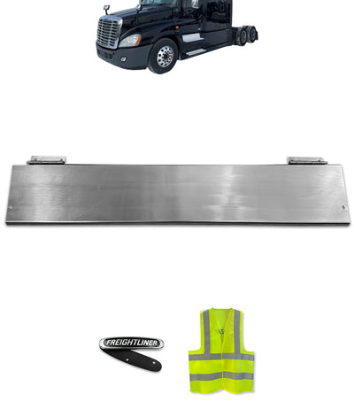 Step Skirt of Front Side Fairing Step Aluminum Metal Driver 2008-2017 Freightliner Cascadia 125