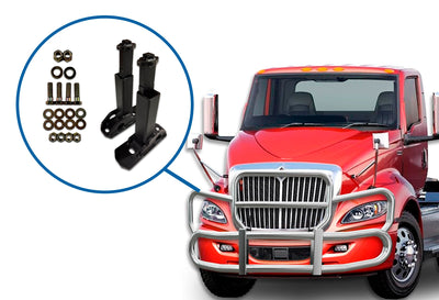 Mount Brackets Set for Herd GG-MTK-28 IN27 Front Bumper Deer Guard 2017-2024 International RH