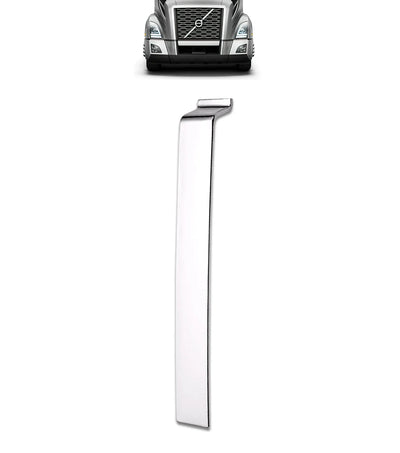 Trim Mold Middle Center Bumper Chrome Driver 2018+ Volvo VNL