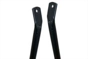 Roof Wind Deflector Fairing Cab Extender Support Rods Set 2018-2024 Volvo VNL