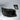 Bumper Corner w/ Fog Hole & LED Fog Light Black Housing Driver 2016-2017 Volvo VNL