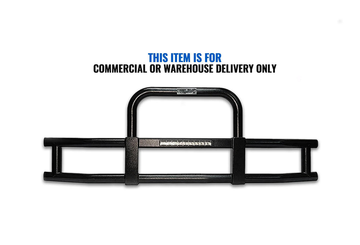 Grille Guard with Built-in 16'' LED Bar Black 2018+ Freightliner Cascadia 126 116