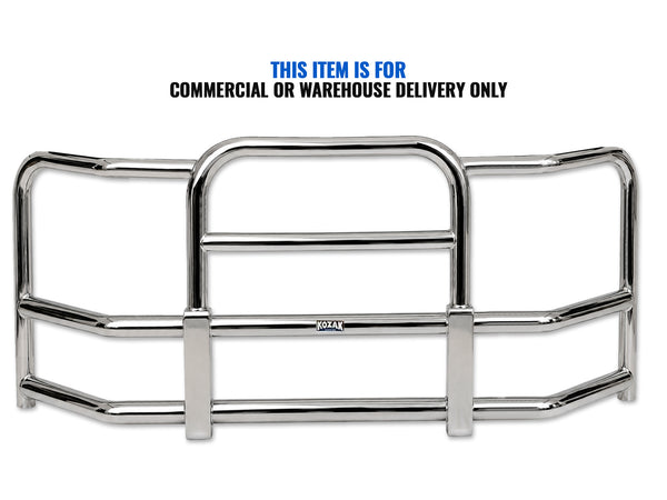 Full Front Grille Bumper Guard 90" x 36" 2022+ Peterbilt 579 No Fog