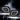 LED Fog Lights Black Set Freightliner Cascadia 125 113 2008-2017
