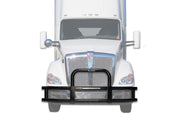 Grille Bumper Guard Black with Built-in 16" 2012-2021 Kenworth T680