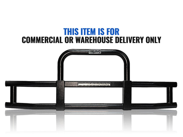 Grille Bumper Guard Black with Built-in 16" 2012-2021 Kenworth T680