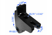 Bracket Hood Hinge Pivot Passenger 2013-2021 Kenworth T680