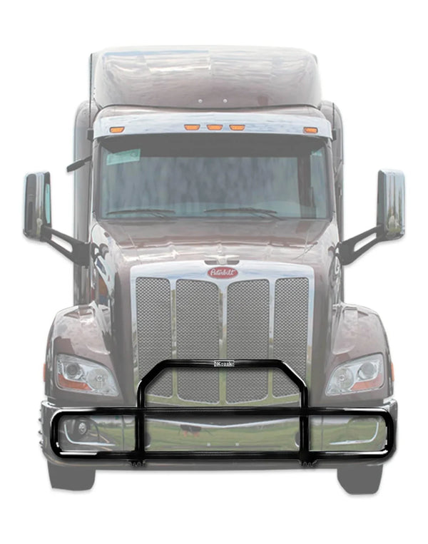 Front Grille Bumper Guard Black 2013-2021 Peterbilt 579