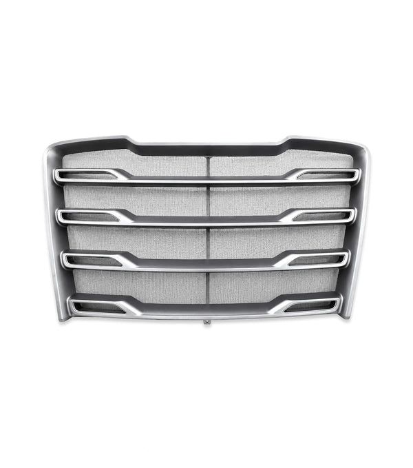 Front Chrome Grille With Bug Screen 2025 2026 Freightliner Cascadia