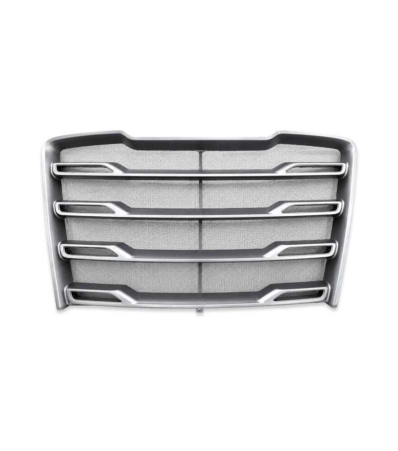 Front Chrome Grille With Bug Screen 2025 2026 Freightliner Cascadia