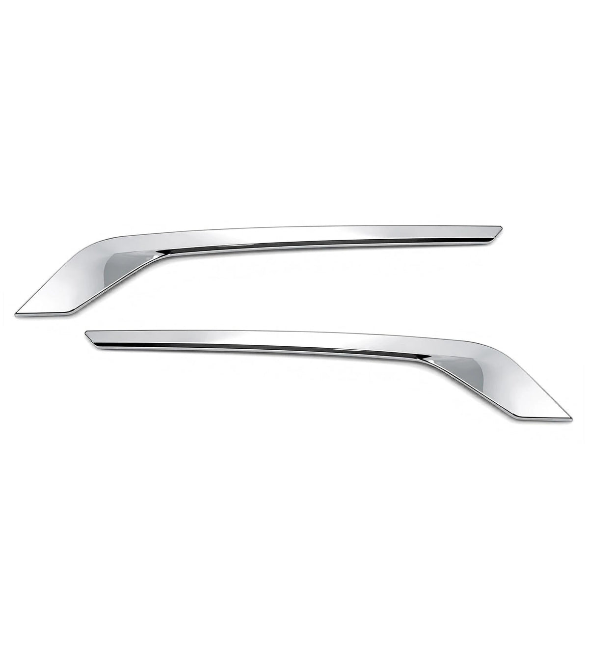 Chrome Hood Air Intake Bezels Set 2022+ Peterbilt 579