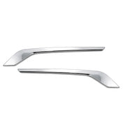 Chrome Hood Air Intake Bezels Set 2022+ Peterbilt 579