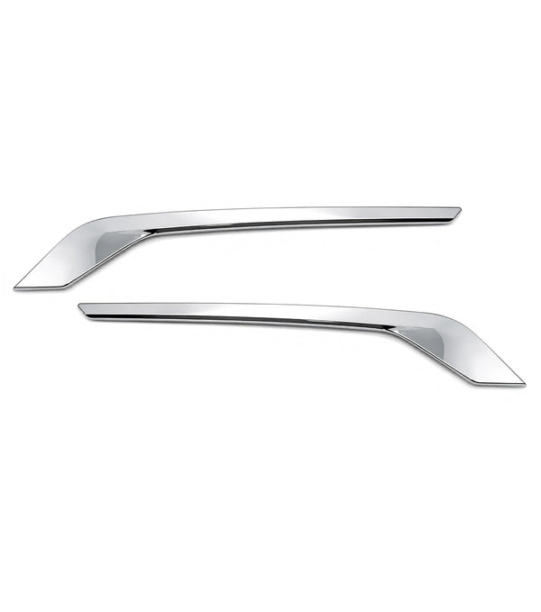 Chrome Hood Air Intake Bezels Set 2022+ Peterbilt 579