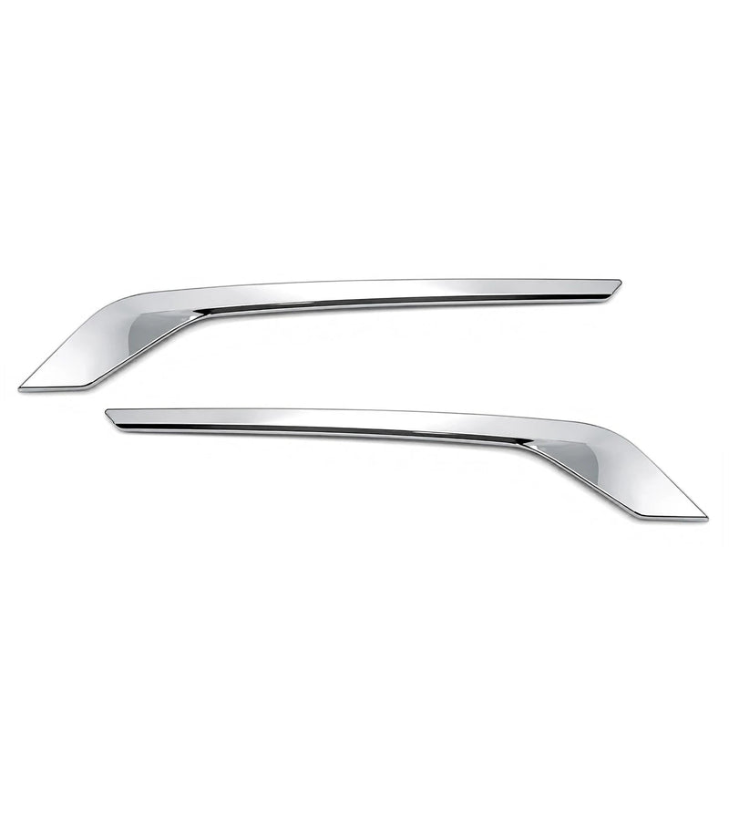 Chrome Hood Air Intake Bezels Set 2022+ Peterbilt 579