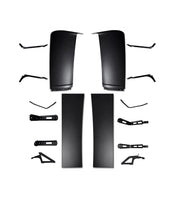 Upper and Lower Wind Cab Cabin Fairings w/Brackets Full Set 2018-2024 Volvo VNL