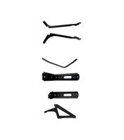 Lower Wind Cab Fairing Support Brackets Set 3R 4R 5R 6R Passenger 2018-2024 Volvo VNL