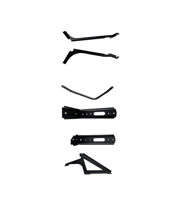Lower Wind Cab Fairing Support Brackets Set 3R 4R 5R 6R Passenger 2018-2024 Volvo VNL