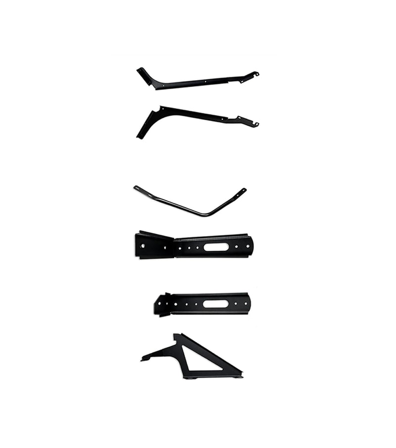 Lower Wind Cab Fairing Support Brackets Set 3R 4R 5R 6R Passenger 2018-2024 Volvo VNL