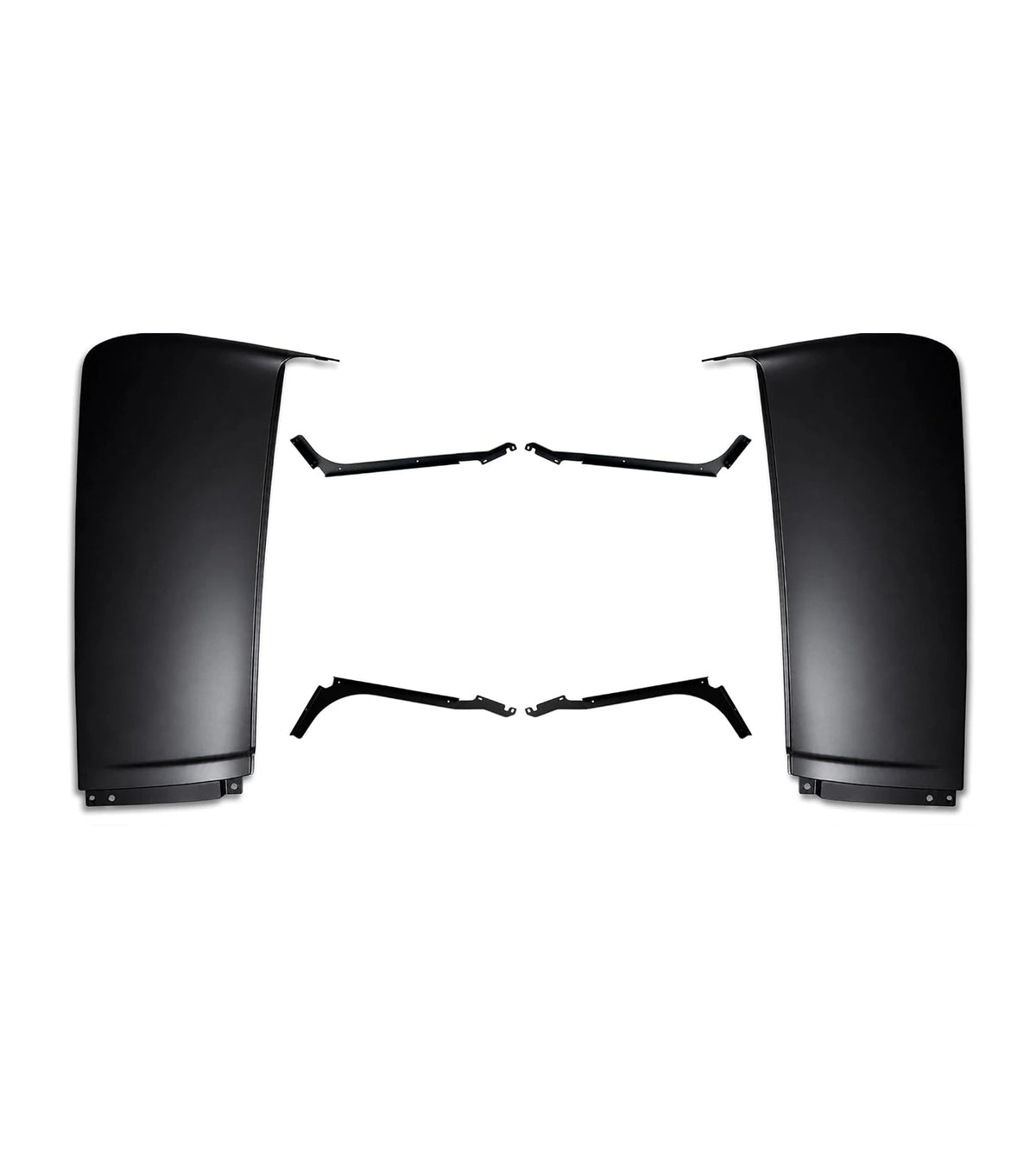 Upper Wind Cab Cabin Fairing w/Brackets Set 2018-2024 Volvo VNL