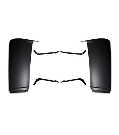 Upper Wind Cab Cabin Fairing w/Brackets Set 2018-2024 Volvo VNL