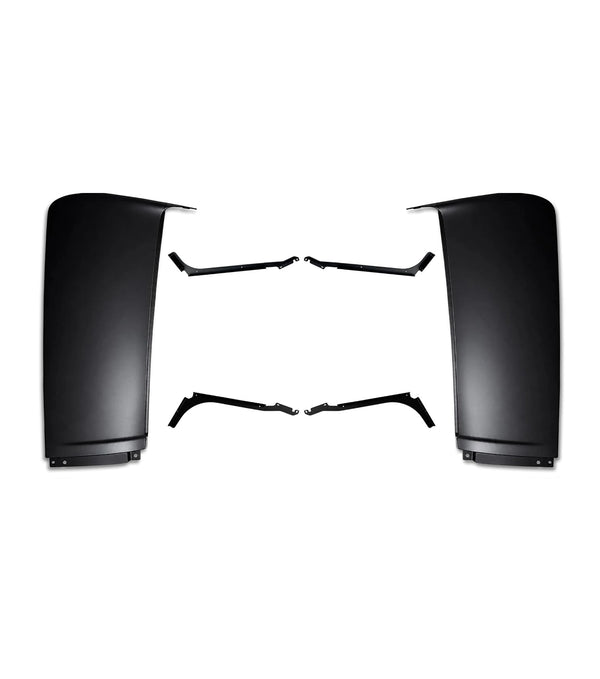 Upper Wind Cab Cabin Fairing w/Brackets Set 2018-2024 Volvo VNL