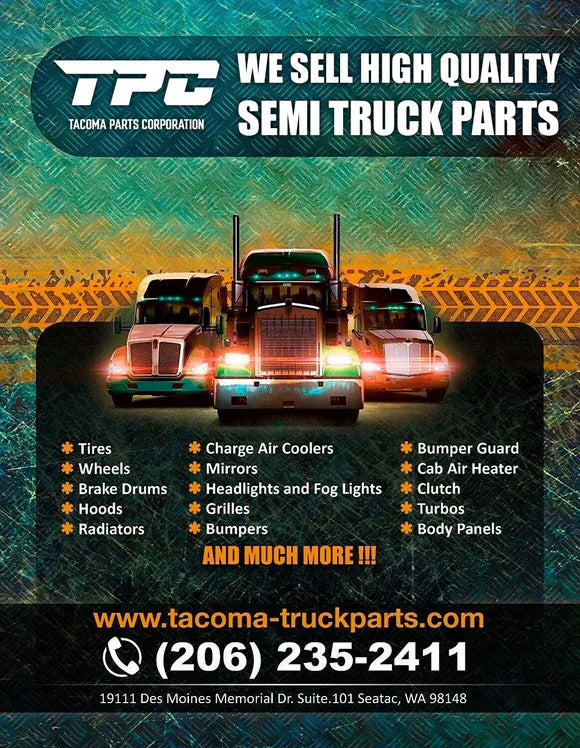 Upper and Lower Wind Cab Cabin Fairings Driver 2018-2024 Volvo VNL
